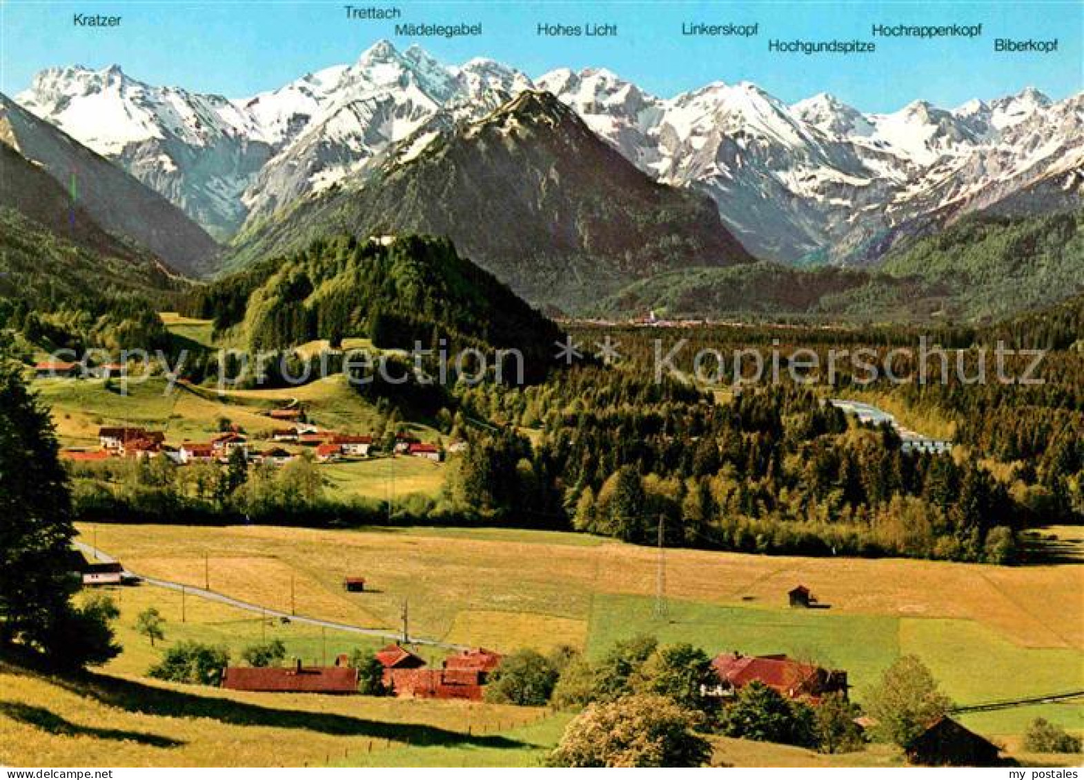 72738694 Thalhofen Allgaeu Bad Au Burg Schoellang Oberstdorf Thalhofen Allgaeu - Andere & Zonder Classificatie