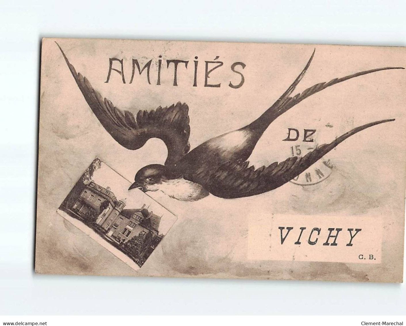 VICHY: Carte Souvenir - Très Bon état - Vichy