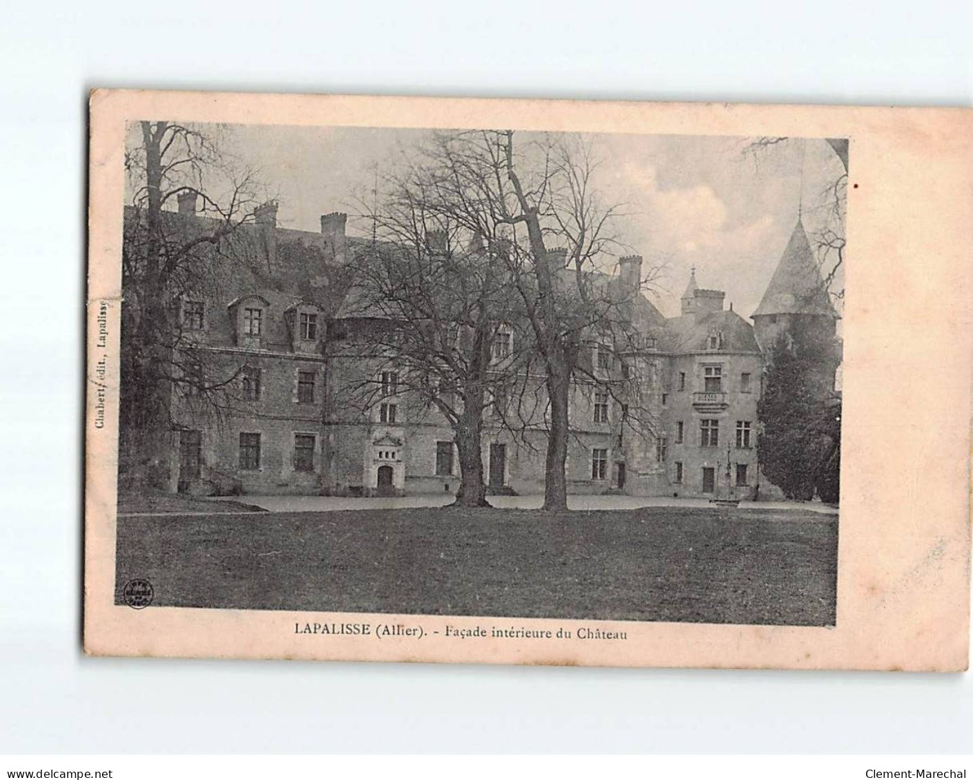 LAPALISSE: Façade Intérieure Du Château - état - Lapalisse