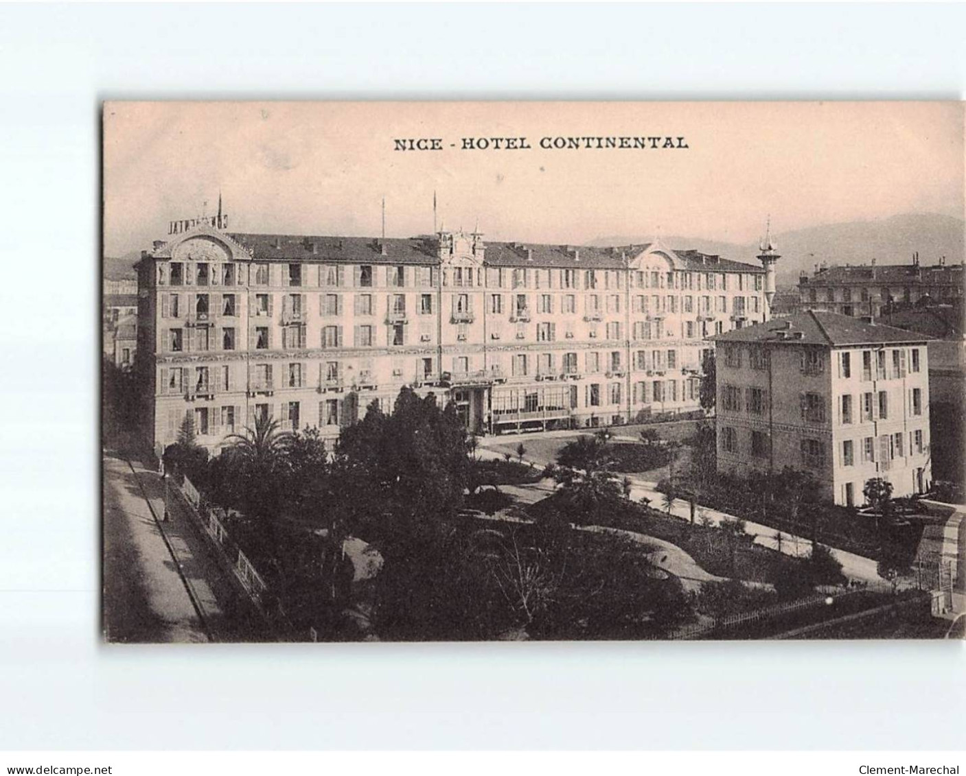 NICE: Hôtel Continental - Très Bon état - Cafés, Hôtels, Restaurants