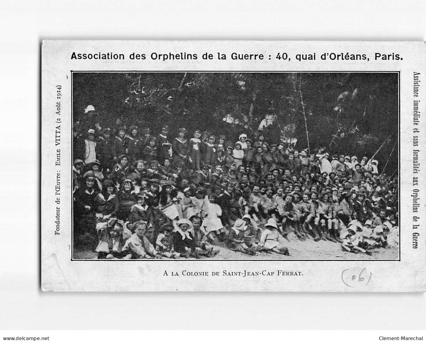Association Des Orphelins De La Guerre à La Colonie De Saint-Jean Cap Ferrat - état - Saint-Jean-Cap-Ferrat