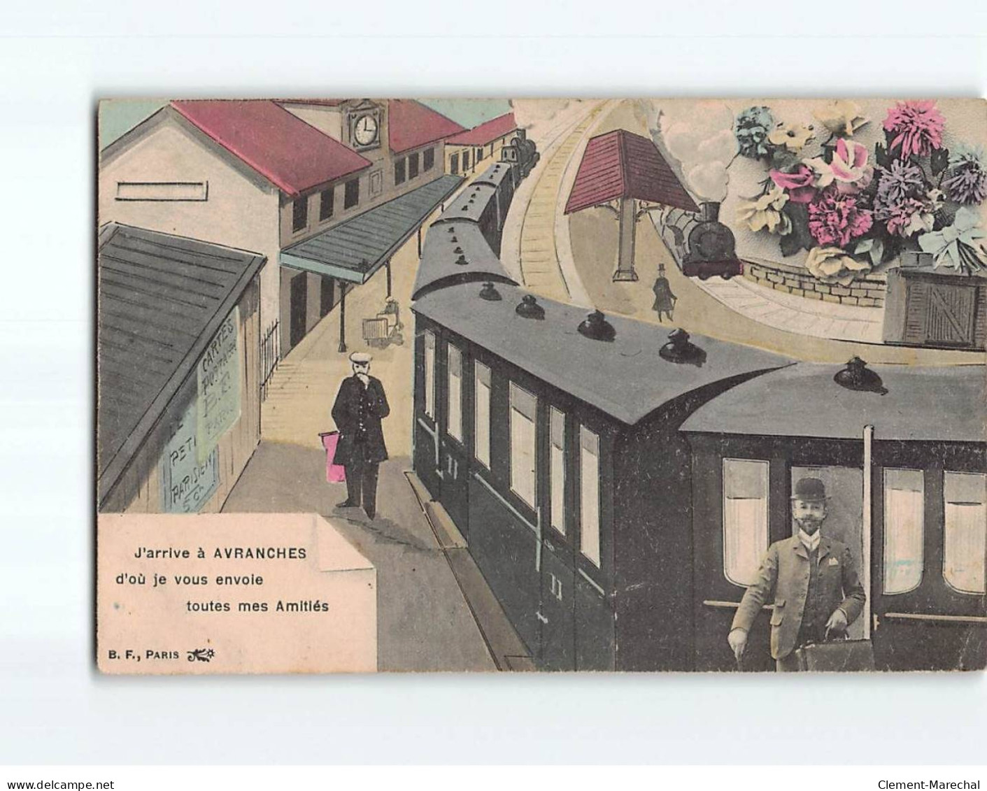 AVRANCHES : Carte Souvenir - état - Avranches