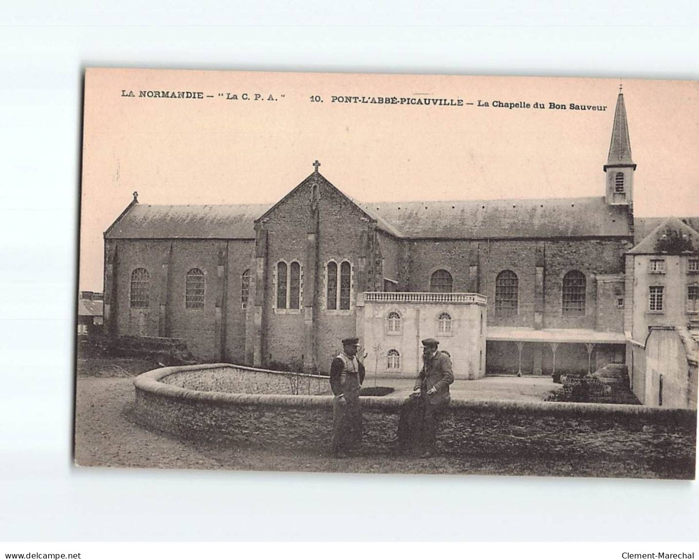 PONT L'ABBE PICAUVILLE : La Chapelle Du Bon Sauveur - état - Andere & Zonder Classificatie