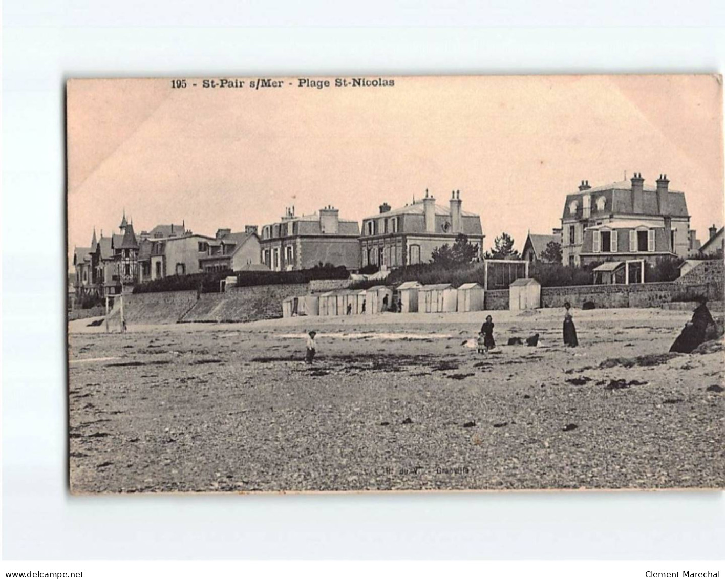 SAINT PAIR SUR MER : Plage Saint-Nicolas - état - Saint Pair Sur Mer