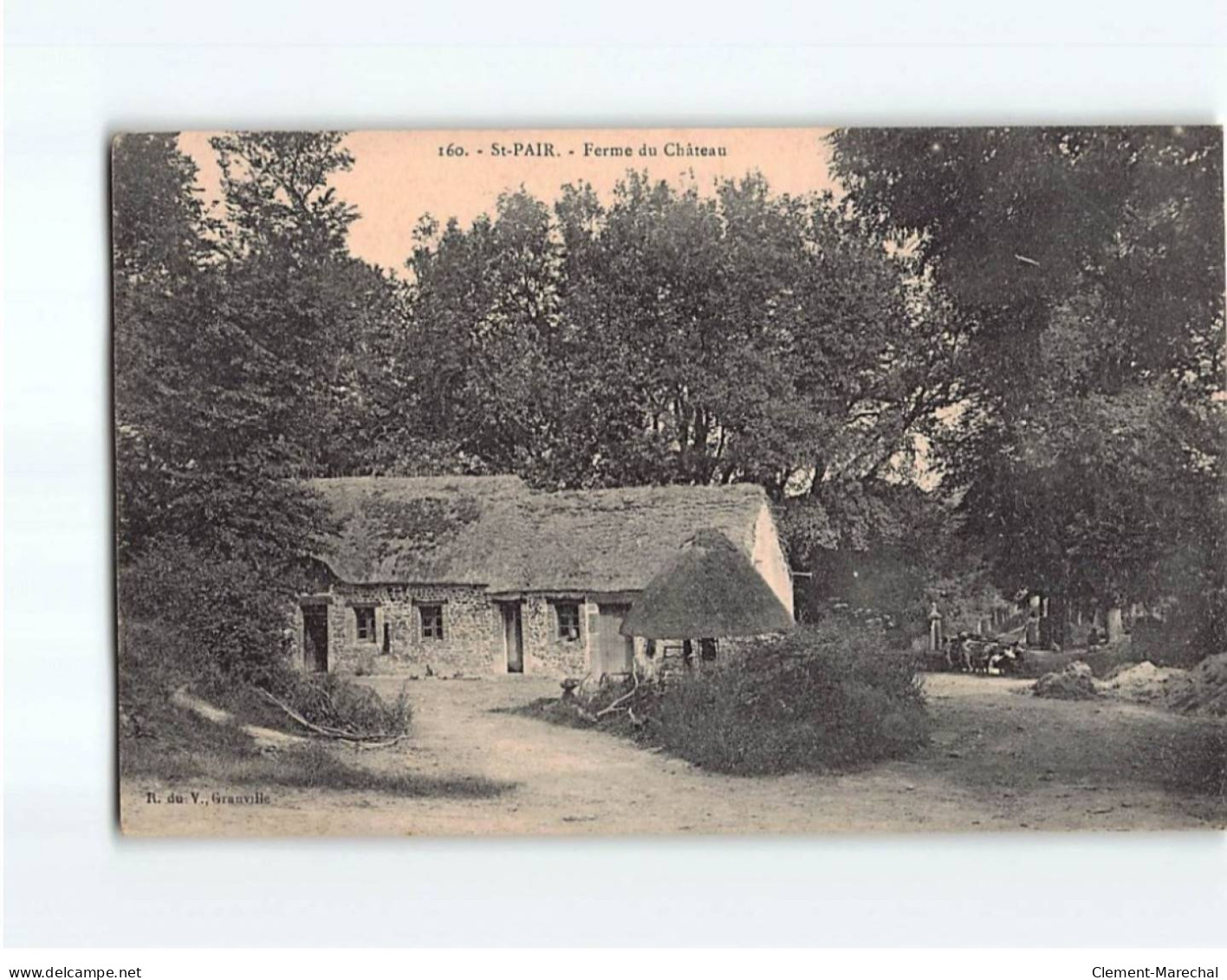 SAINT PAIR SUR MER : Ferme Du Château - état - Saint Pair Sur Mer