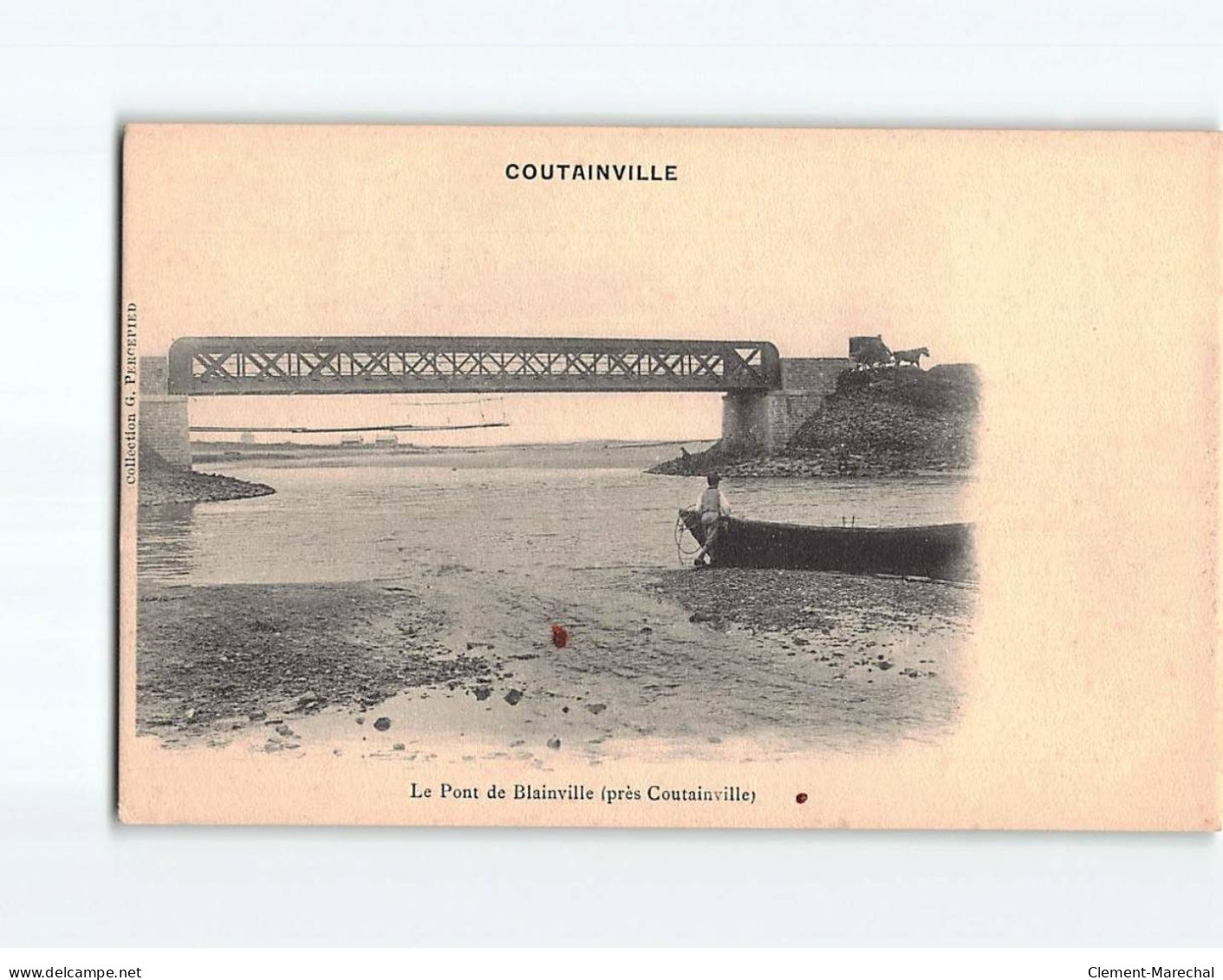 COUTAINVILLE : Le Pont De Blainville - Très Bon état - Andere & Zonder Classificatie