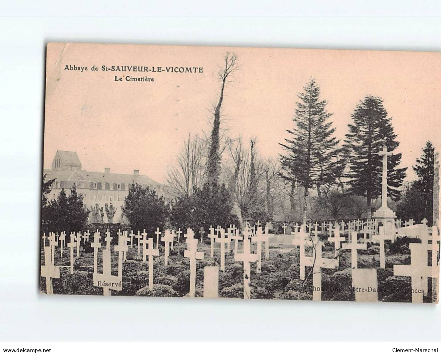 SAINT SAUVEUR LE VICOMTE : Le Cimetière - état - Saint Sauveur Le Vicomte