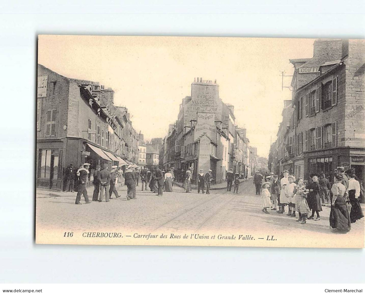 CHERBOURG : Carrefour Des Rues De L'Union Et Grande Vallée - Très Bon état - Cherbourg