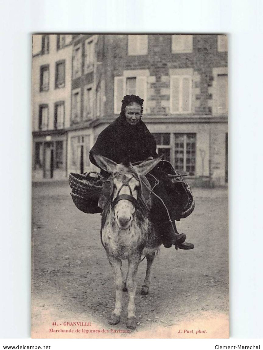 GRANVILLE : Marchande De Légumes Des Environs - Très Bon état - Granville