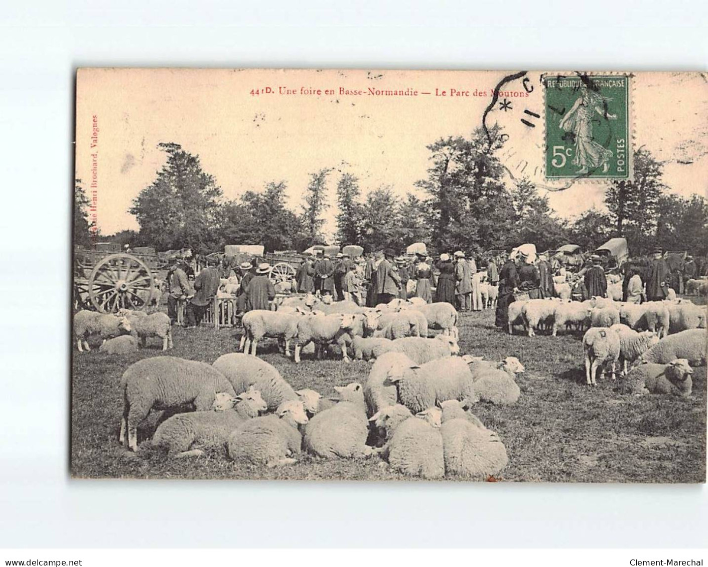 Une Foire, Le Parc Des Moutons - état - Andere & Zonder Classificatie