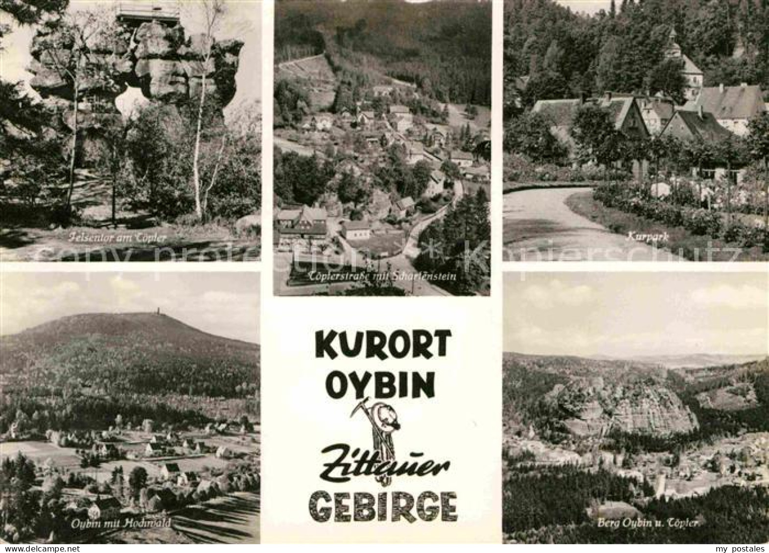 72737941 Oybin Kurpark Toepferstrasse Felsentor  Kurort Oybin - Oybin