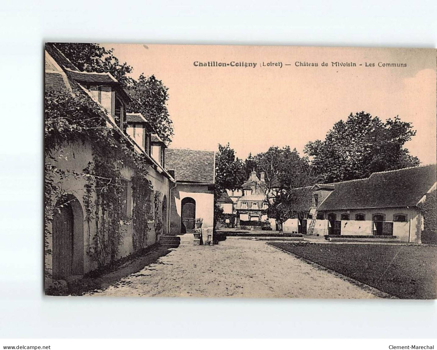 CHATILLON COLIGNY : Château De Mivoisin, Les Communs - Très Bon état - Chatillon Coligny