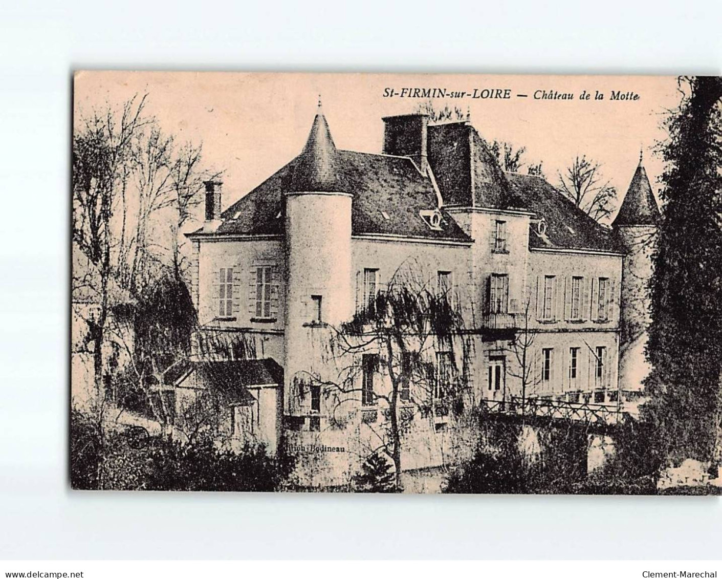SAINT FIRMIN SUR LOIRE : Château De La Motte - état - Other & Unclassified