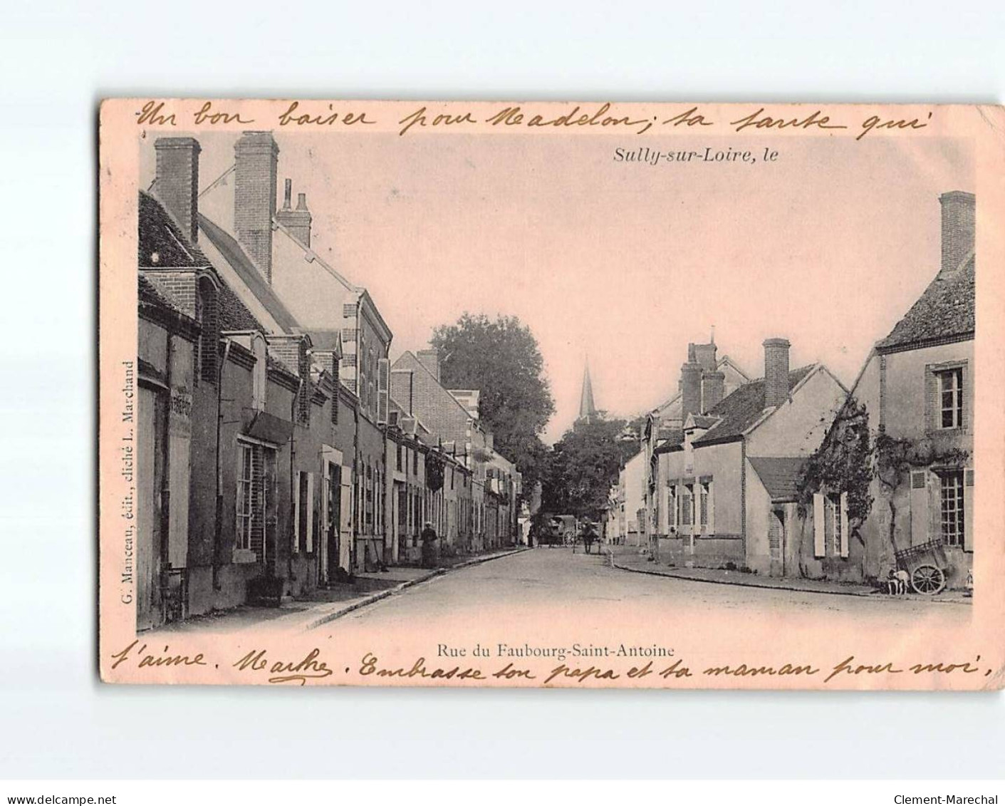 SULLY SUR LOIRE : Rue Du Faubourg Saint-Antoine - état - Sully Sur Loire