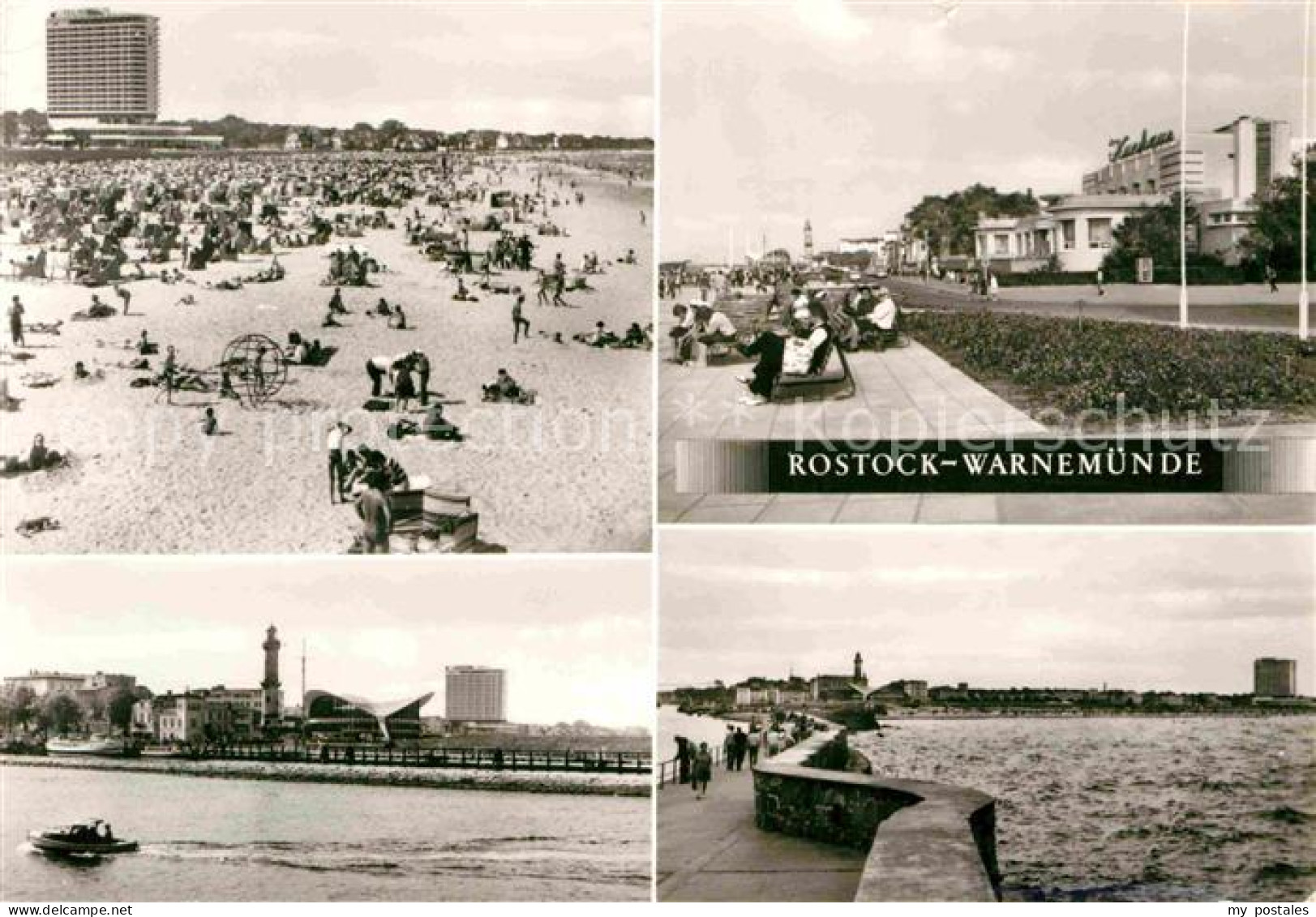 72737931 Warnemuende Ostseebad Strand Mole Leuchtturm Rostock - Rostock