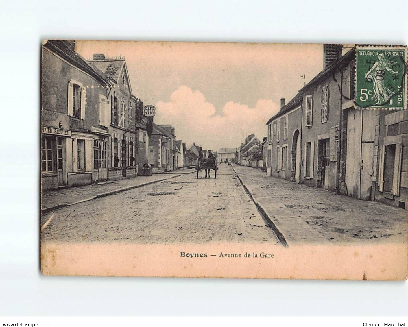 BOYNES : Avenue De La Gare - état - Sonstige & Ohne Zuordnung