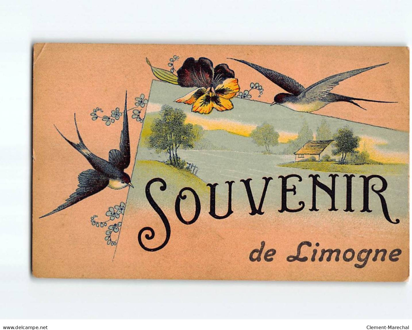 LIMOGNE : Carte Souvenir - état - Other & Unclassified