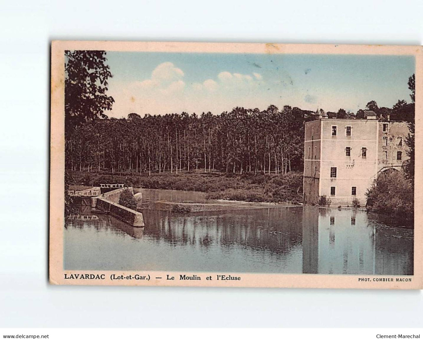 LAVARDAC : Le Moulin Et L'Ecluse -  état - Lavardac