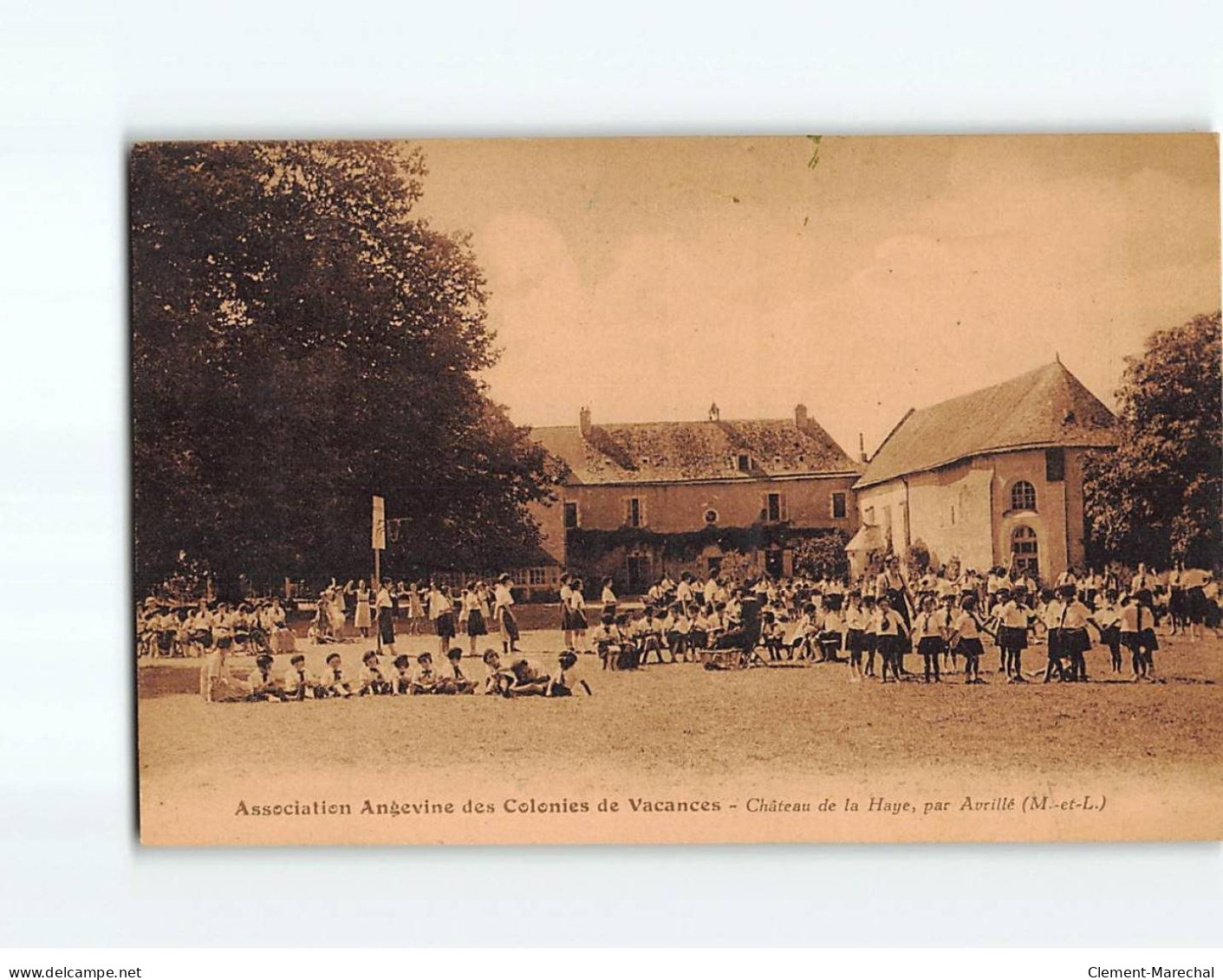 Association Angevine Des Colonies De Vacances, Château De La Haye, Par Avrillé - Très Bon état - Autres & Non Classés