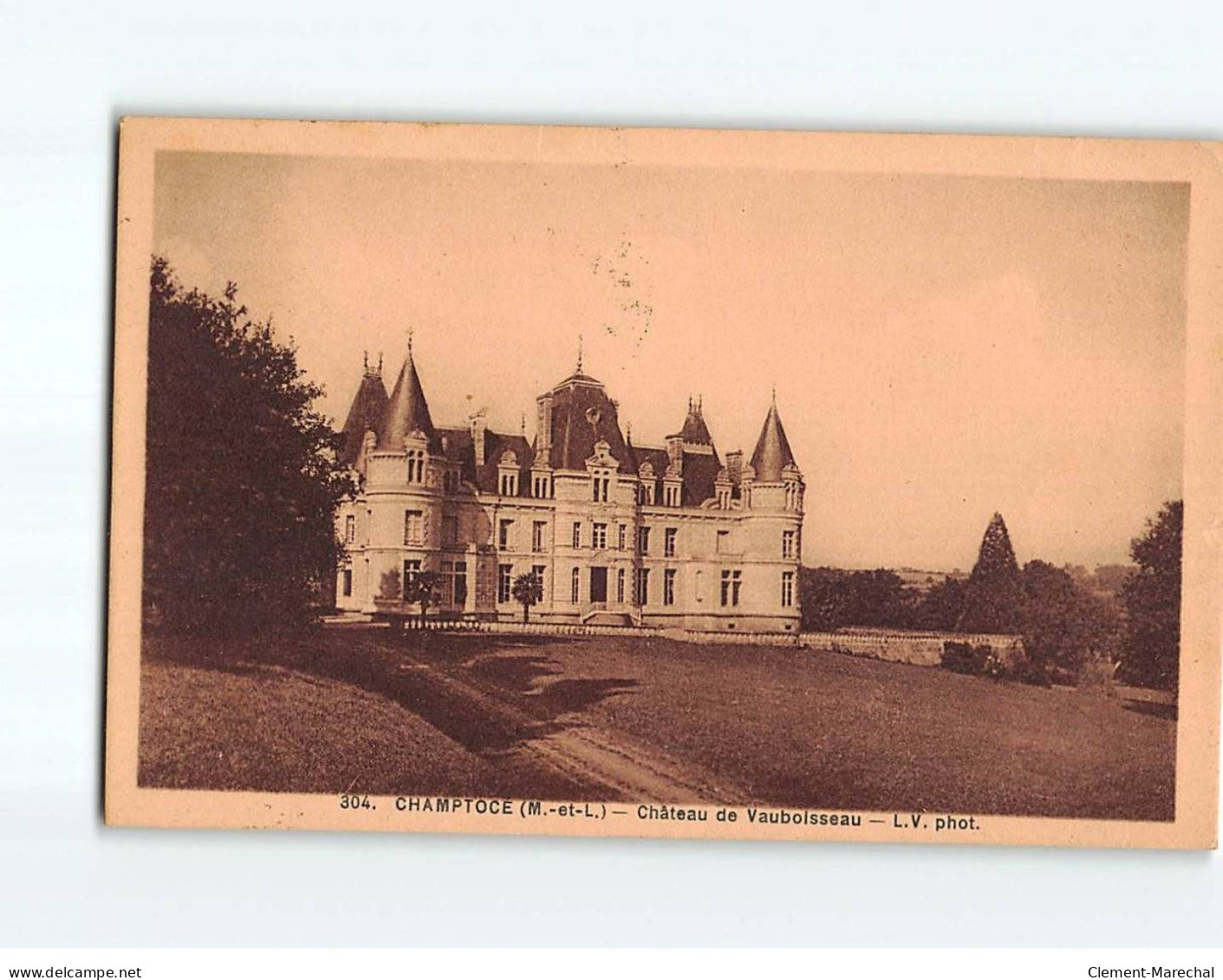 CHAMPTOCE : Château De Vauboisseau - état - Altri & Non Classificati