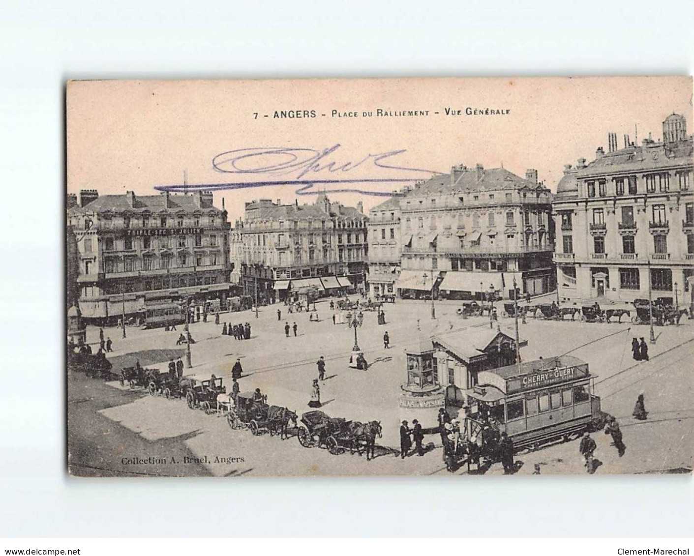 ANGERS : Place Du Ralliement, Vue Générale - Très Bon état - Angers