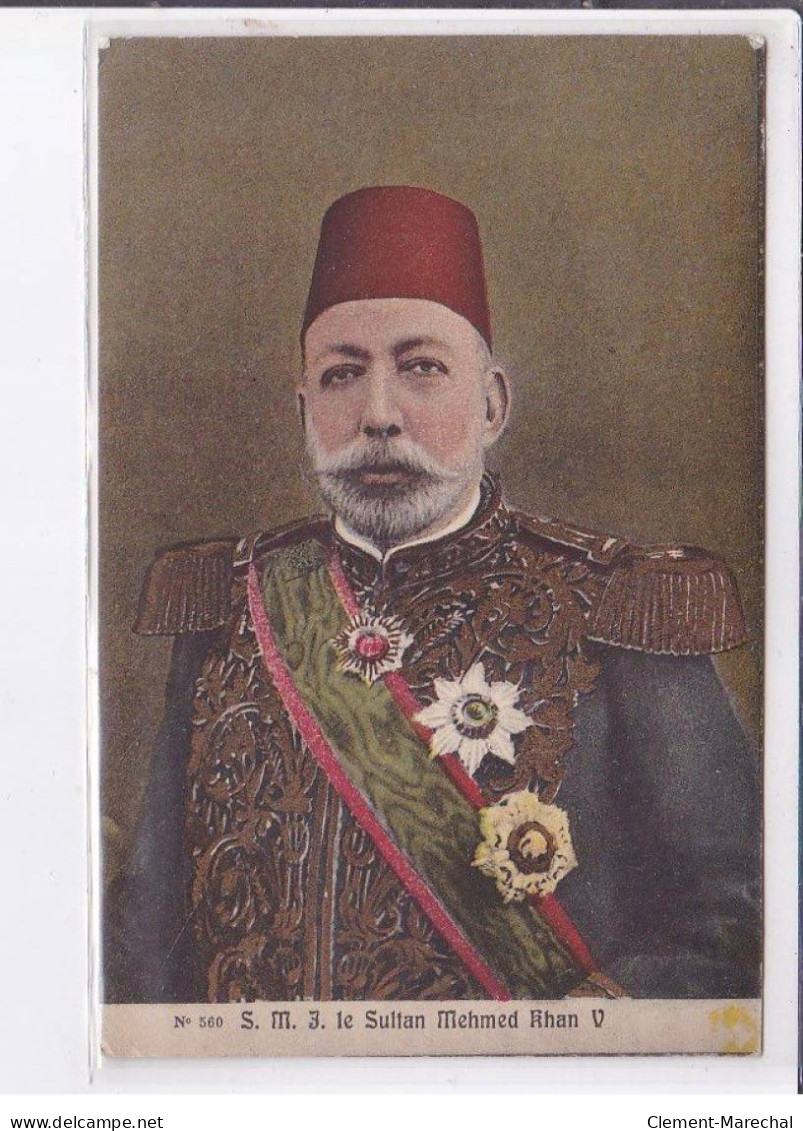TURQUIE : Soultan Mehmed Khan 5 (Sultan) - Bon état - Turquia