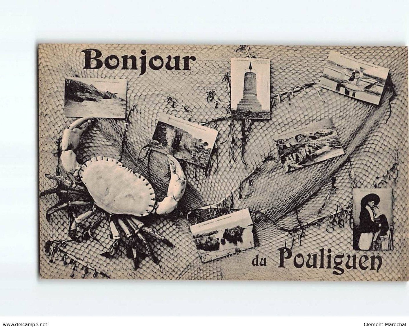 LE POULIGUEN : Carte Souvenir - Très Bon état - Le Pouliguen