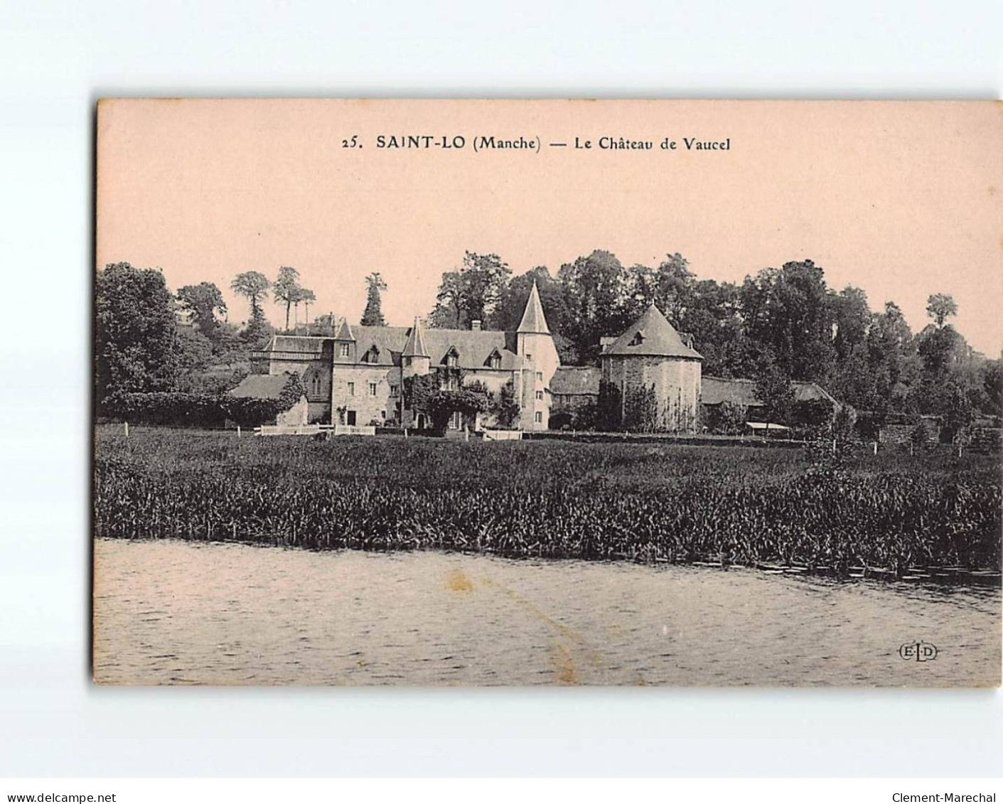 SAINT LO : Le Château De Vaucel - Très Bon état - Saint Lo