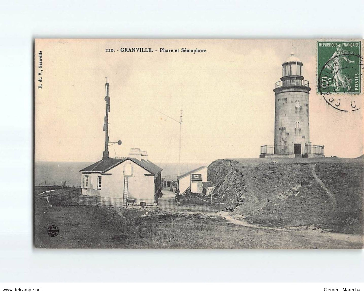 GRANVILLE : Phare Et Sémaphore - état - Granville