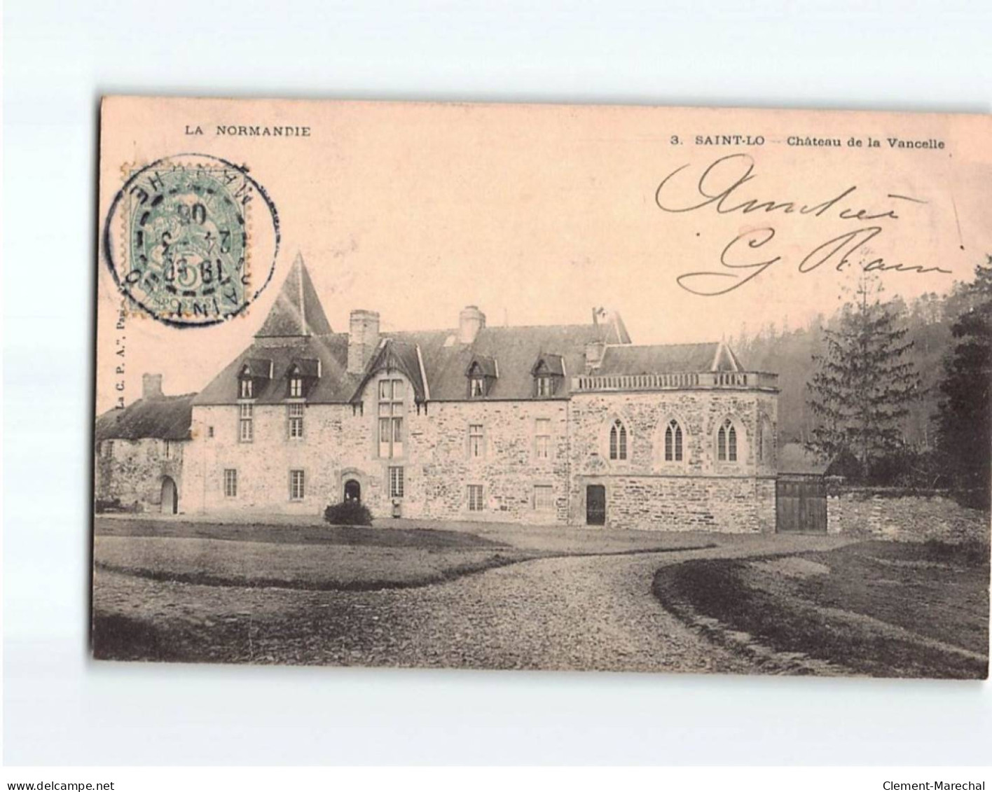 SAINT LO : Château De La Vancelle - Très Bon état - Saint Lo