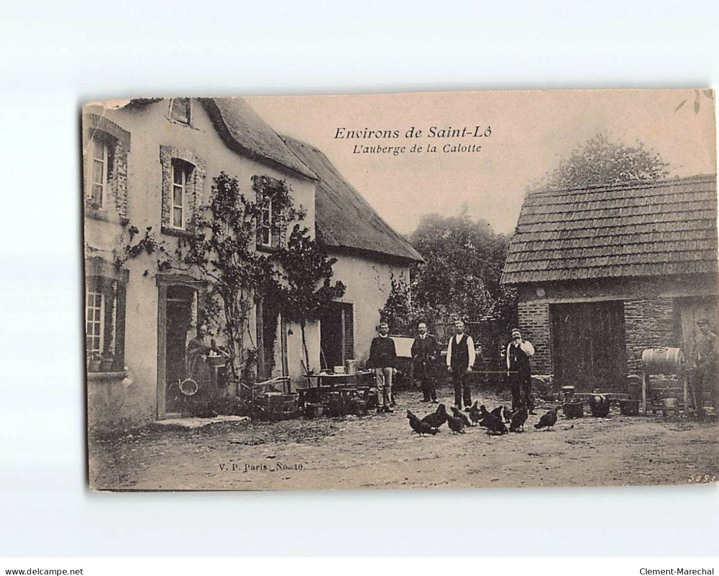 L'Auberge De La Calotte, Environs De Saint-Lo - état - Altri & Non Classificati