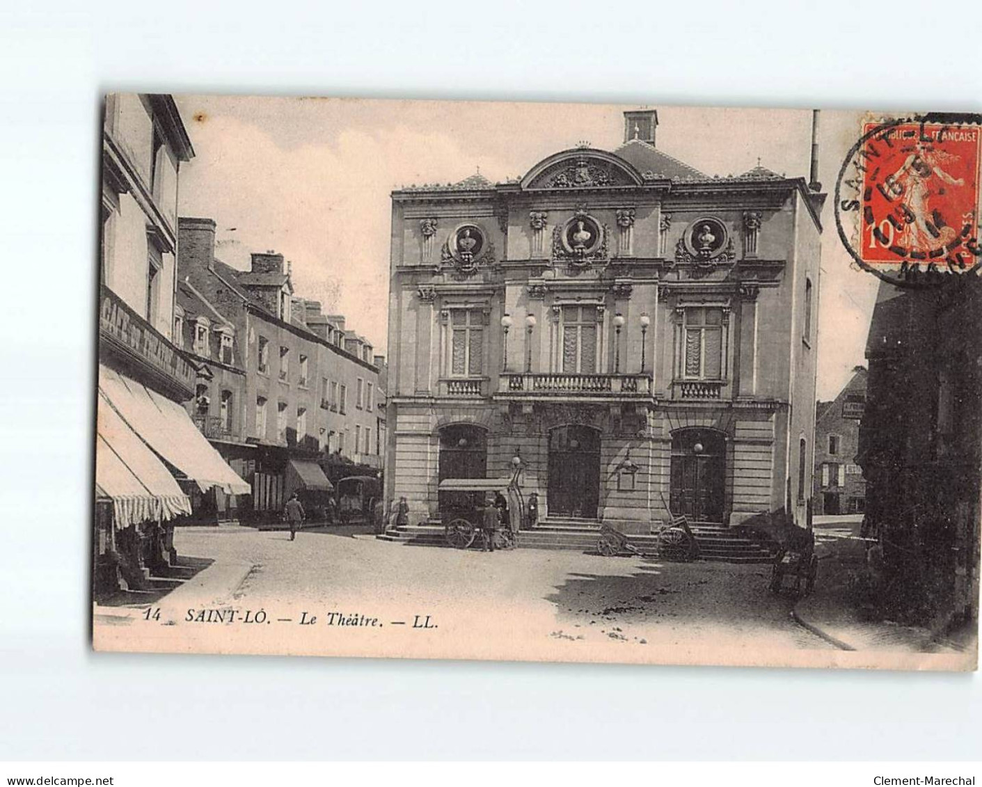 SAINT LO : Le Théâtre - état - Saint Lo