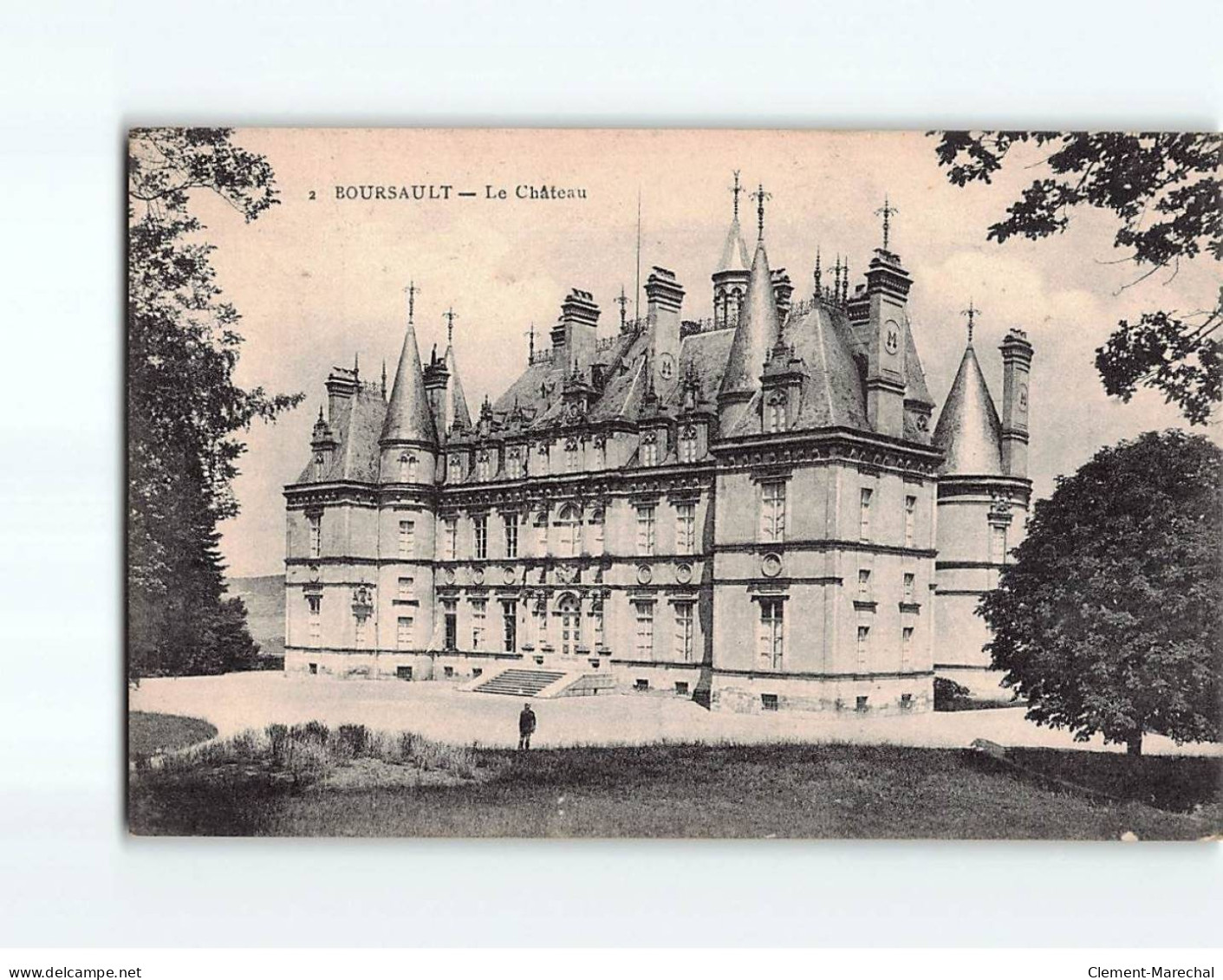BOURSAULT : Le Château - Très Bon état - Autres & Non Classés