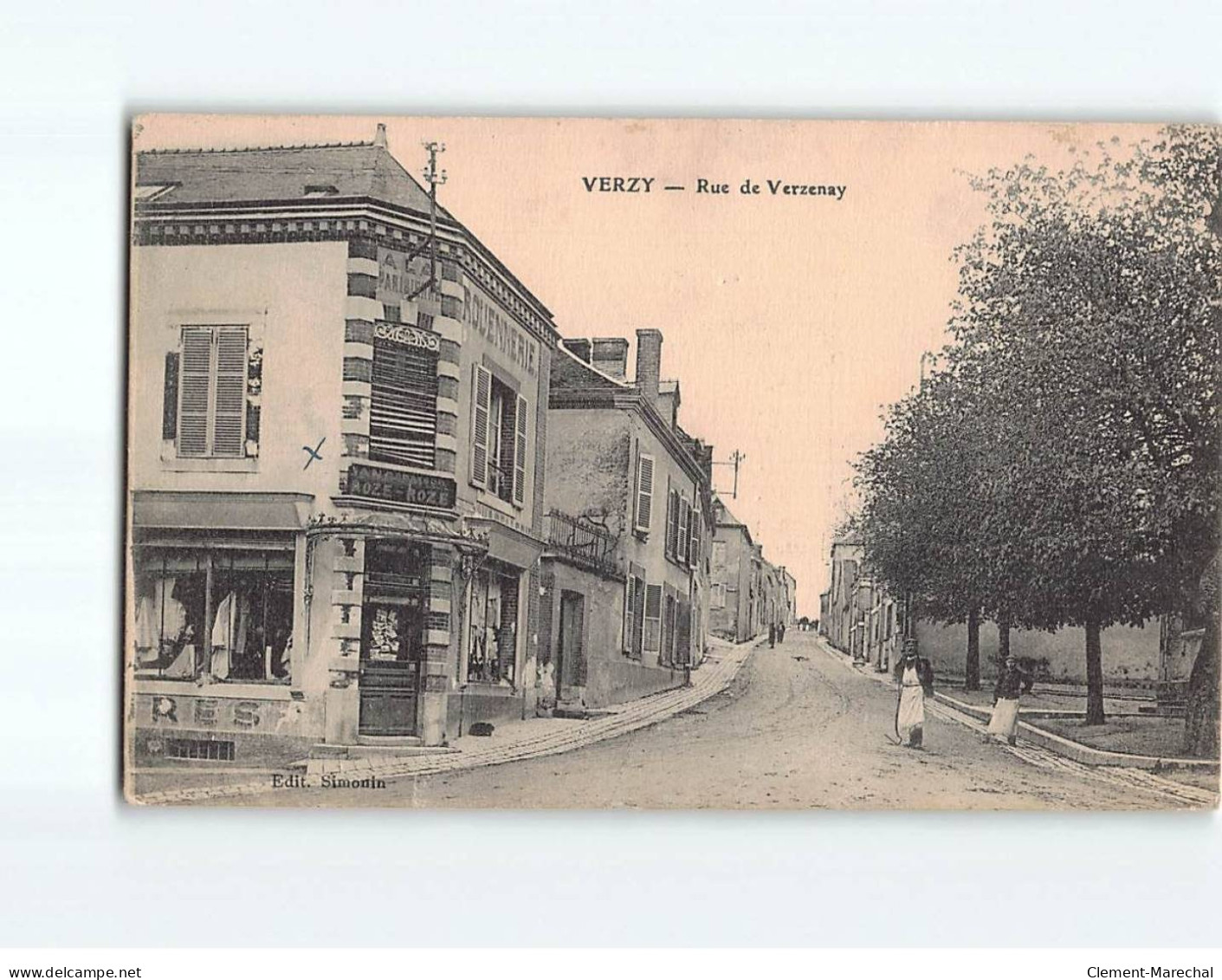 VERZY : Rue De Verzenay - état - Verzy