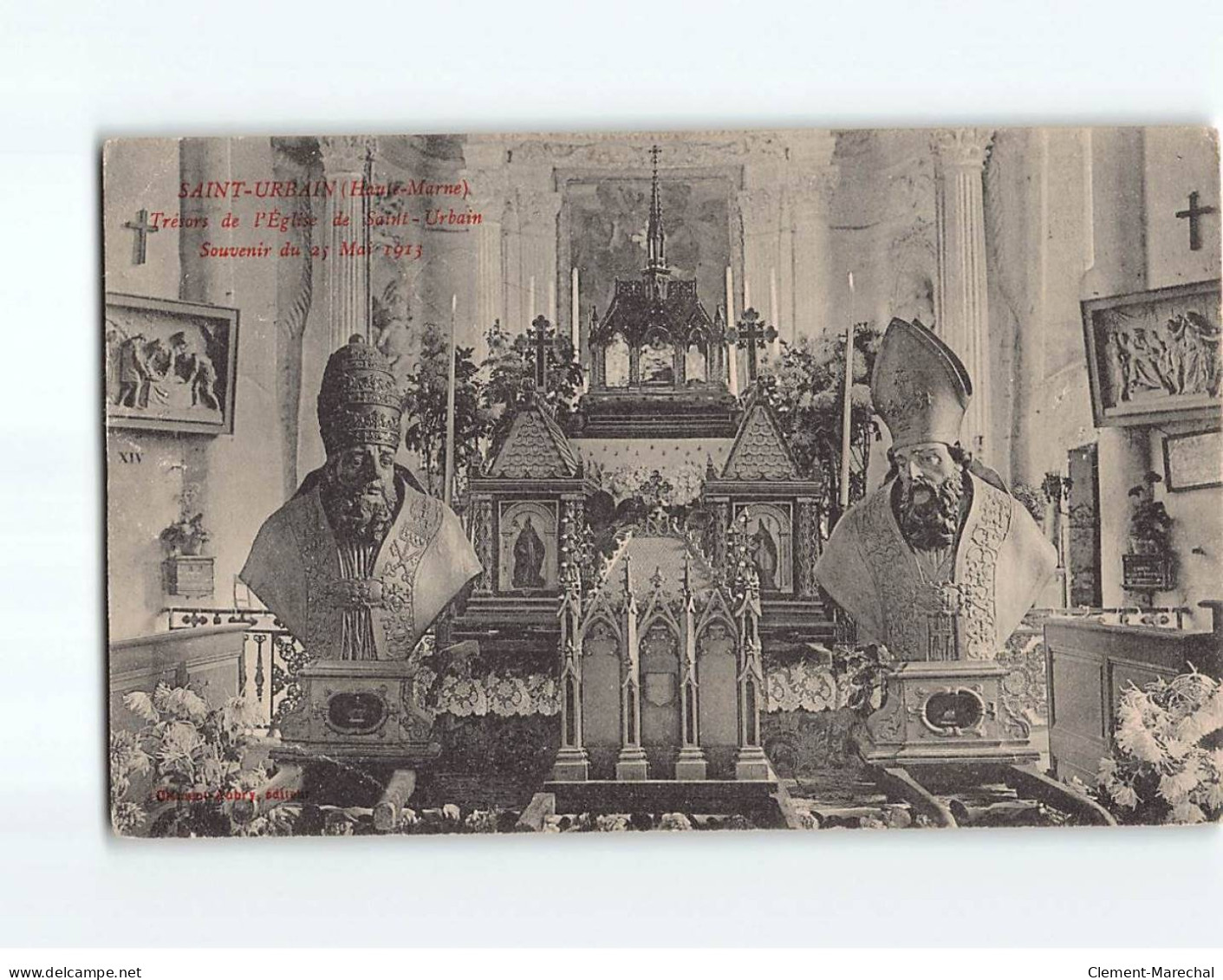 SAINT URBAIN : Trésors De L'Eglise, Souvenir De 1913 - état - Altri & Non Classificati