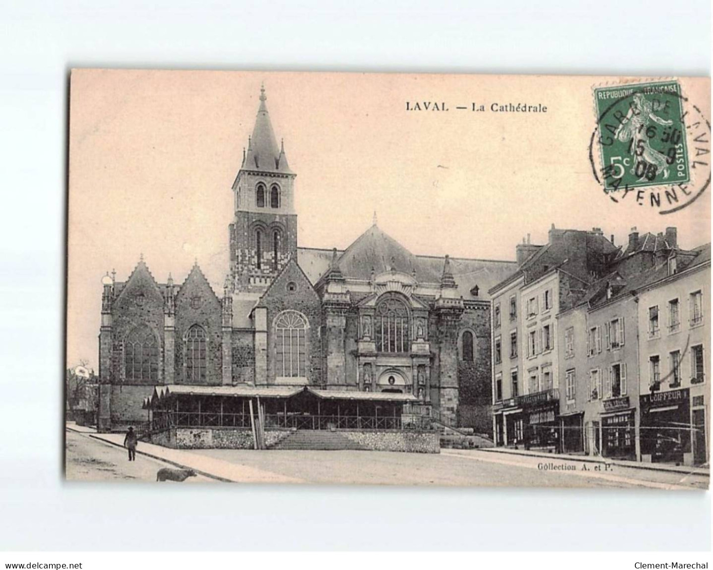 LAVAL : La Cathédrale - état - Laval