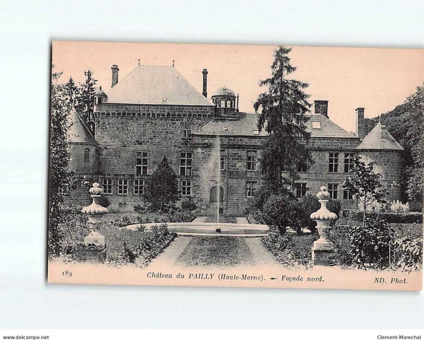 Château De Pailly, Façade Nord - Très Bon état - Andere & Zonder Classificatie