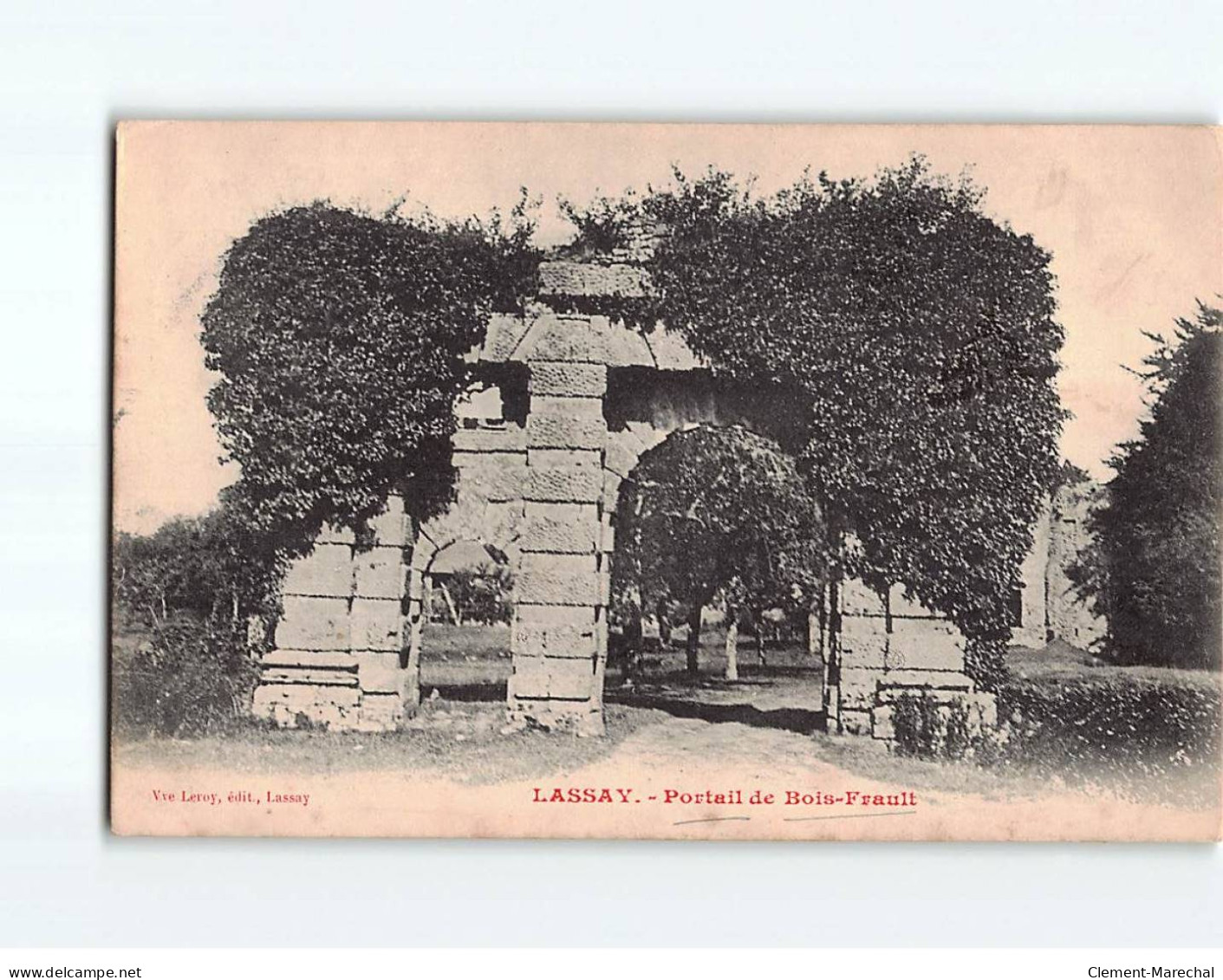 LASSAY : Portail De Bois-Frault - état - Lassay Les Chateaux