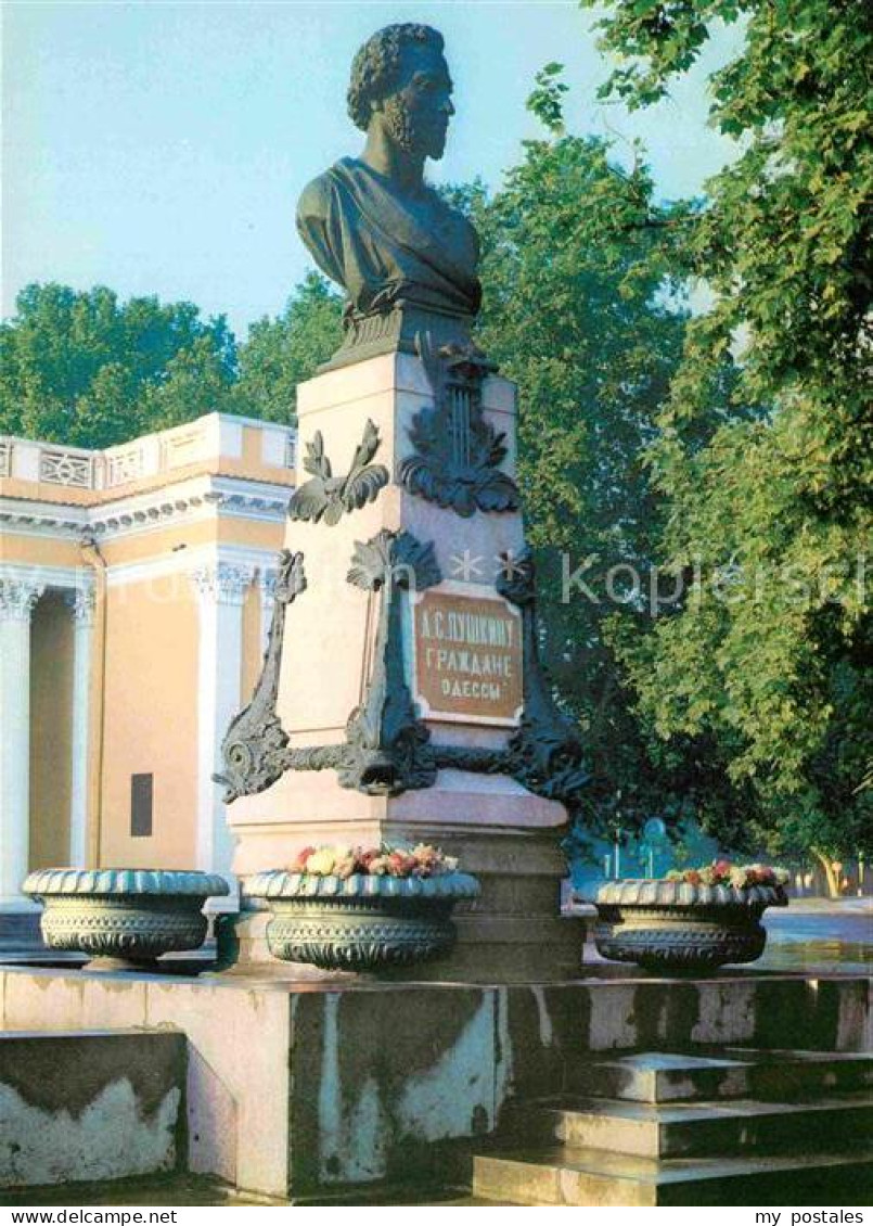 72737103 Odessa Ukraine Puschkin Denkmal Odessa - Ukraine