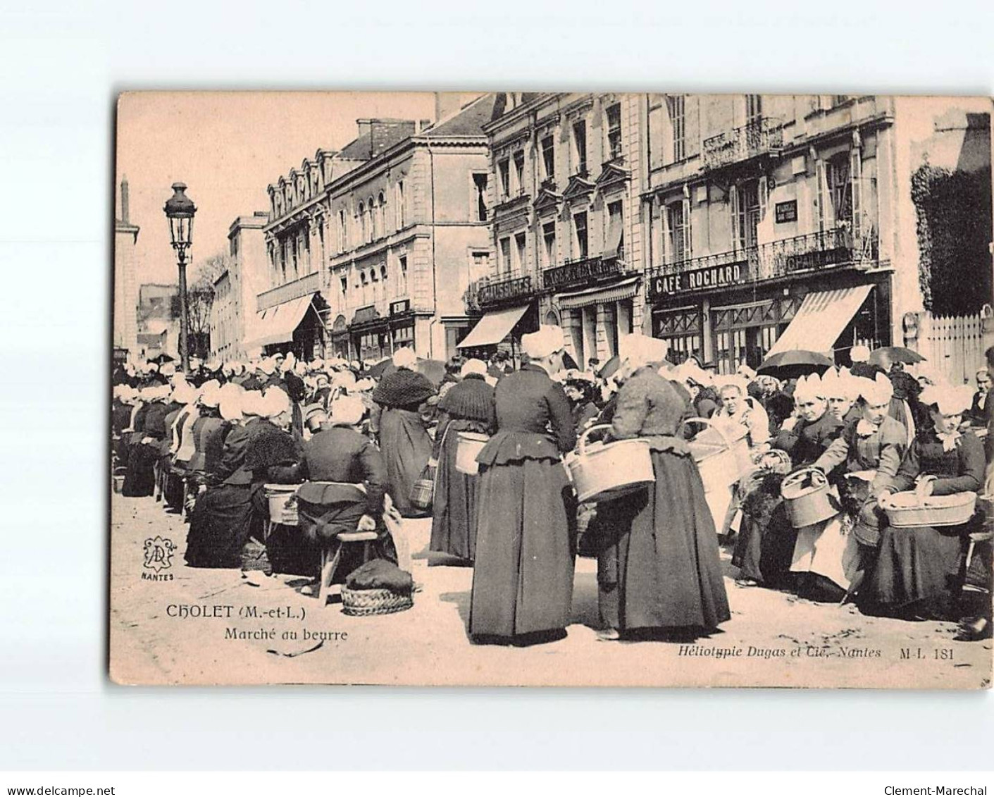 CHOLET : Marché Au Beurre - état - Cholet