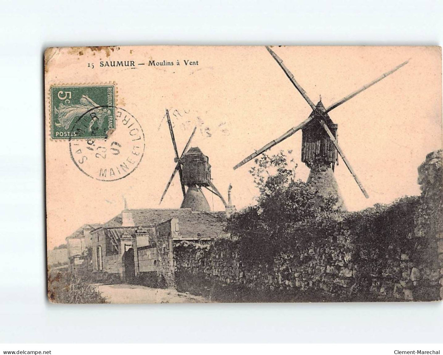 SAUMUR : Moulin à Vent - état - Saumur