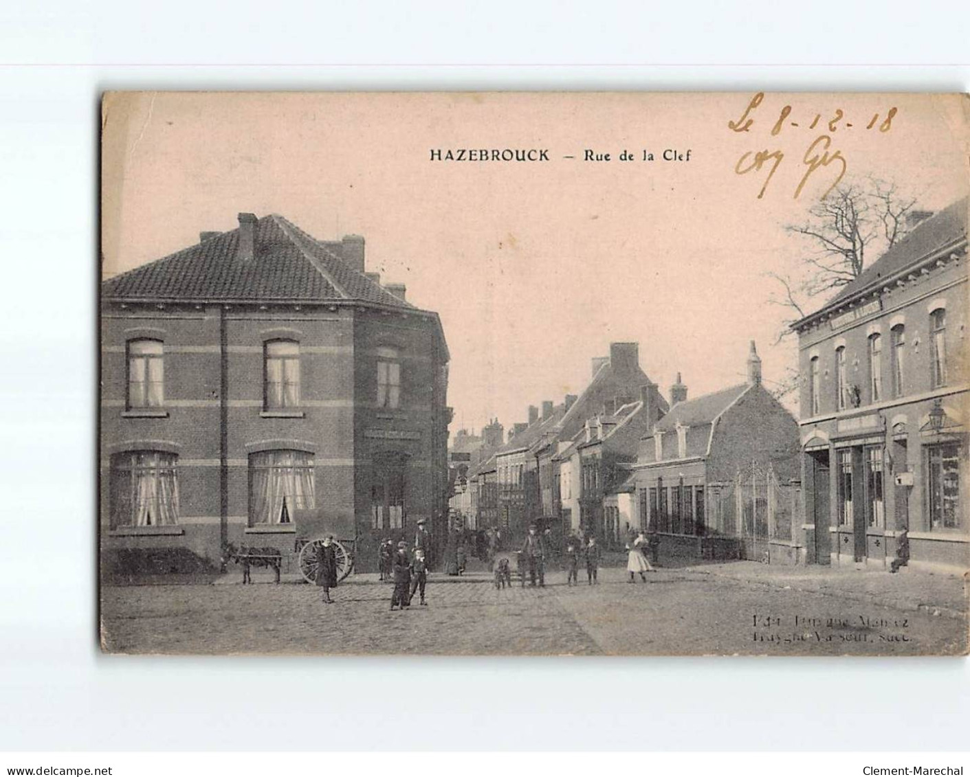 HAZEBROUCK : Rue De La Clef - état - Hazebrouck