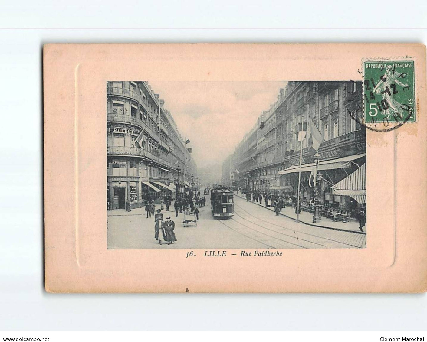 LILLE : Rue Faidherbe - état - Lille