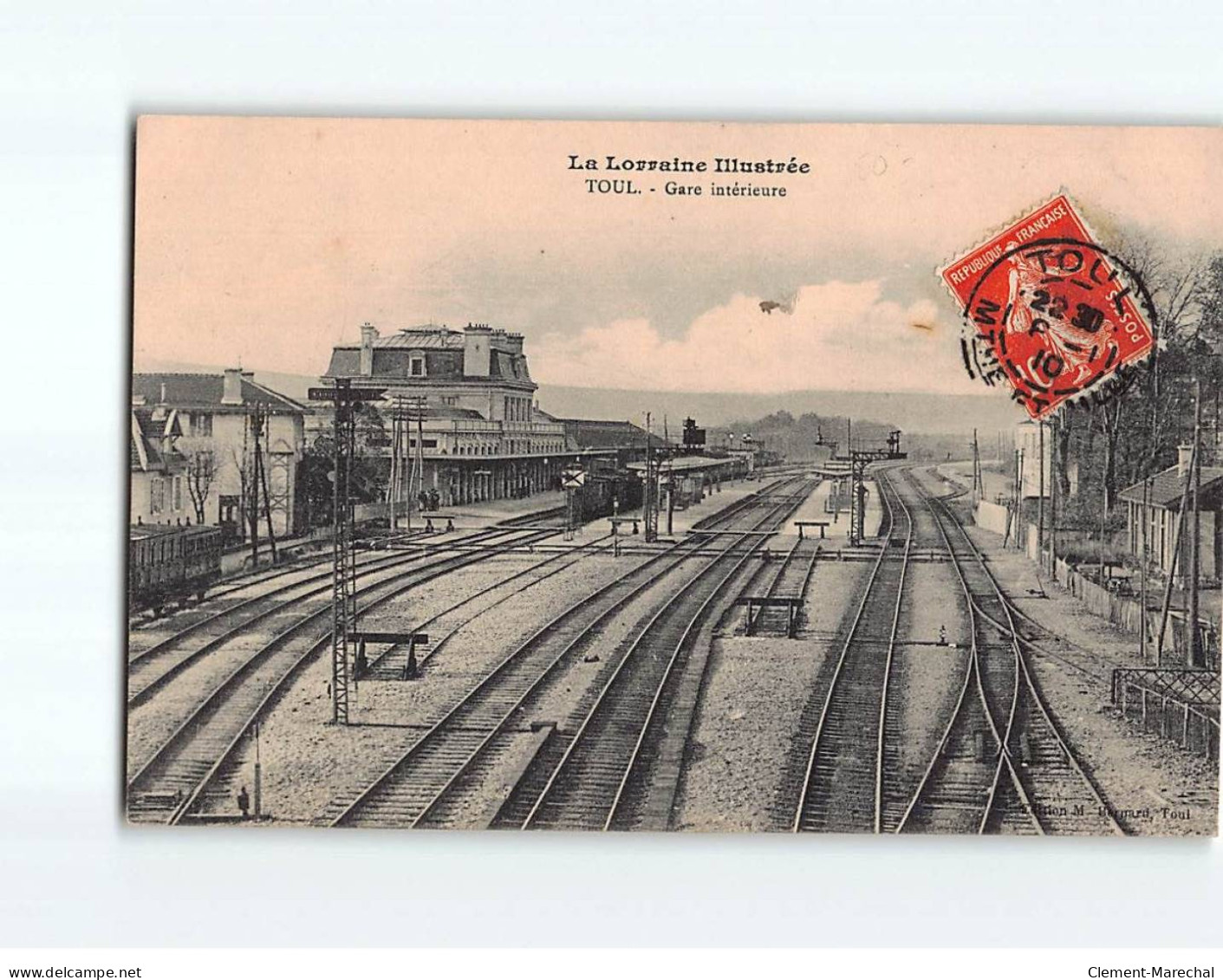 TOUL : Intérieur De La Gare - Très Bon état - Toul