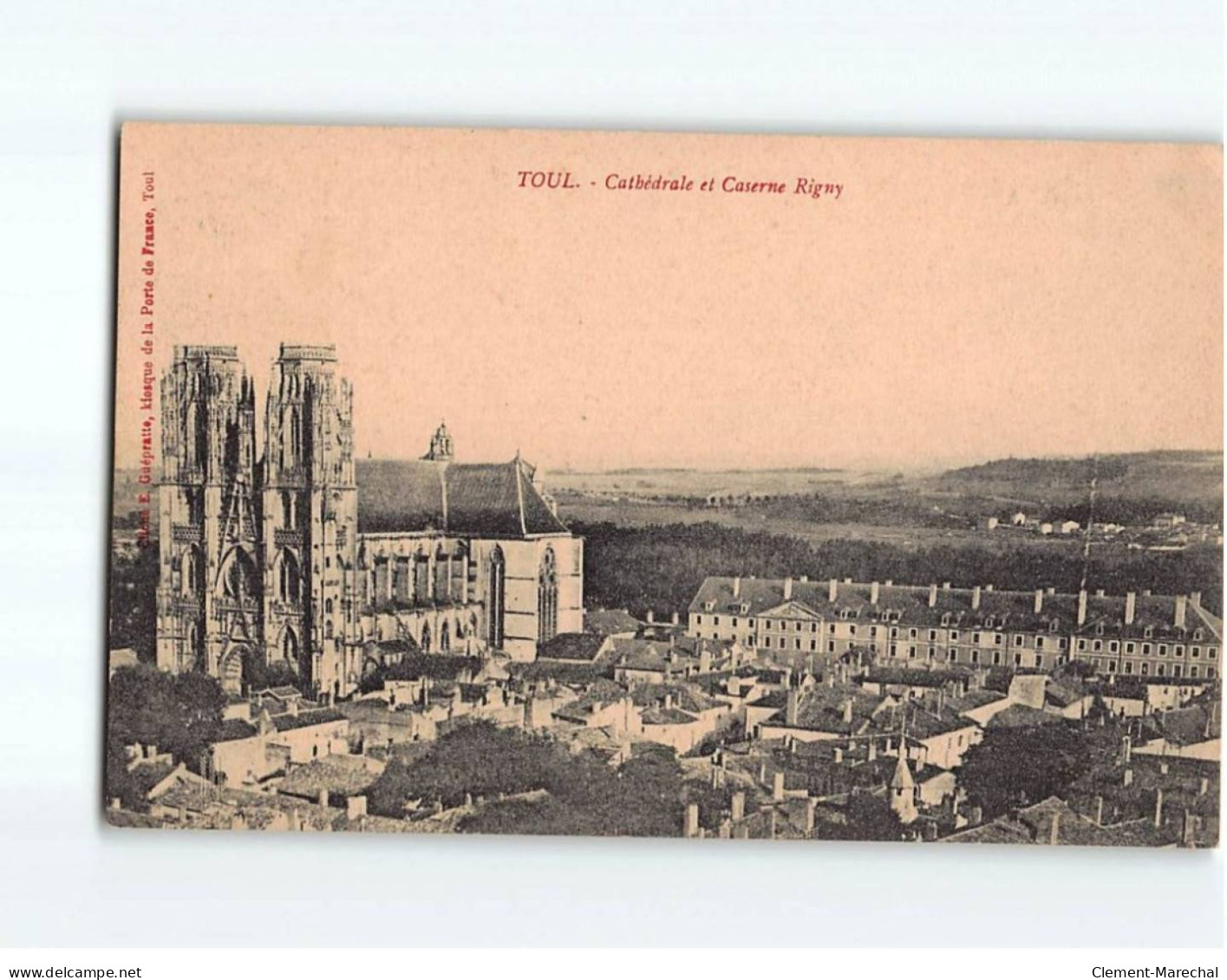 TOUL : Cathédrale Et Caserne Rigny - Très Bon état - Toul