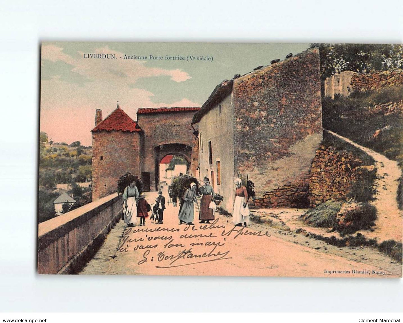 LIVERDUN : Ancienne Porte Fortifiée - état - Liverdun