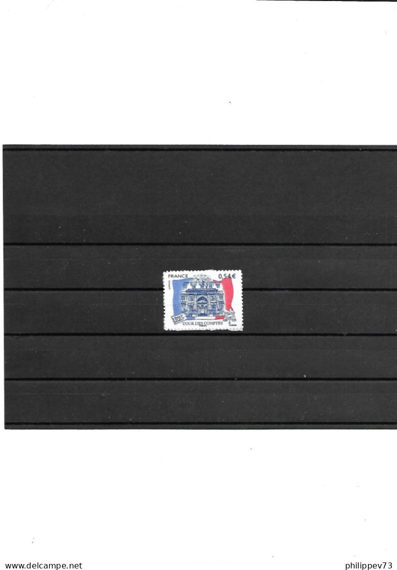 TP Autoadhésif Bicentenaire De La Cour Des Comptes N° 117  Année 2007 N** - Unused Stamps