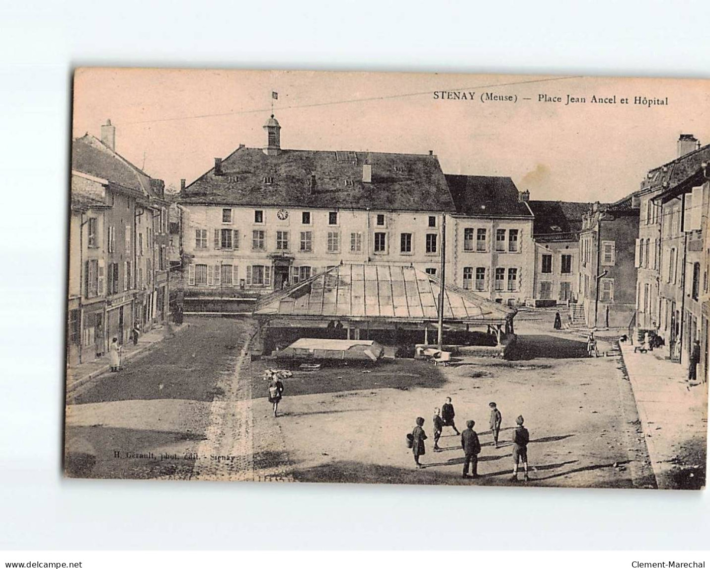 STENAY : Place Jean Ancel Et Hôpital - Très Bon état - Stenay