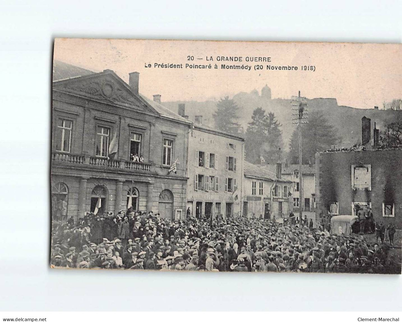 MONTMEDY : Le Président Poincaré En Novembre 1918 - état - Montmedy
