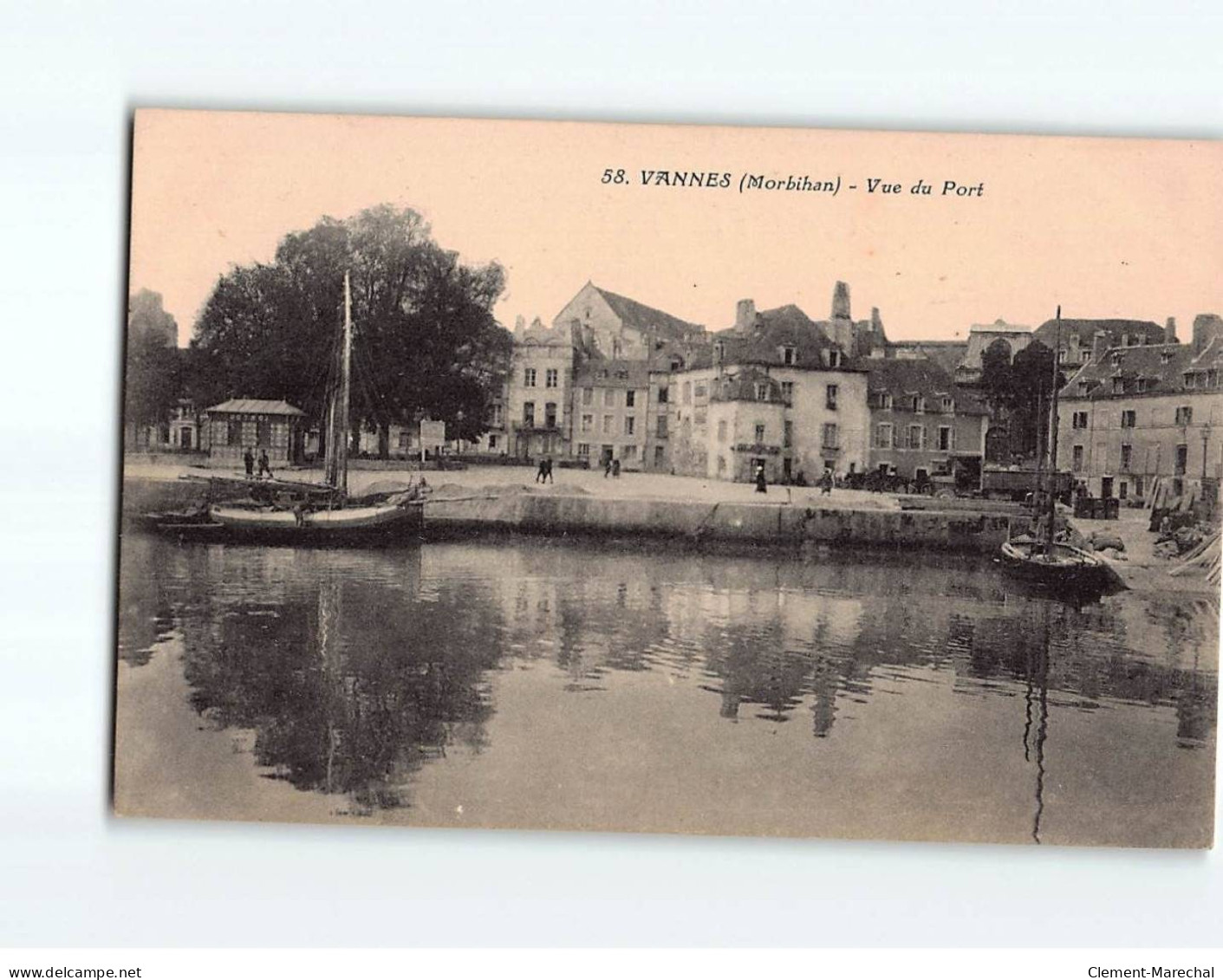 VANNES : Vue Du Port - Très Bon état - Vannes